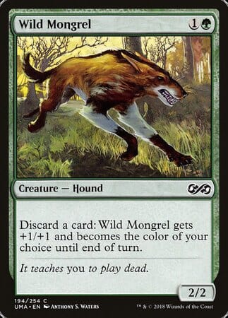 Wild Mongrel [Ultimate Masters] MTG Single Magic: The Gathering  | Multizone: Comics And Games