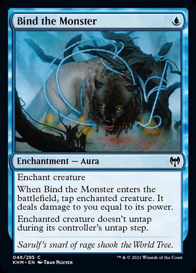 Bind the Monster [Kaldheim] MTG Single Magic: The Gathering  | Multizone: Comics And Games