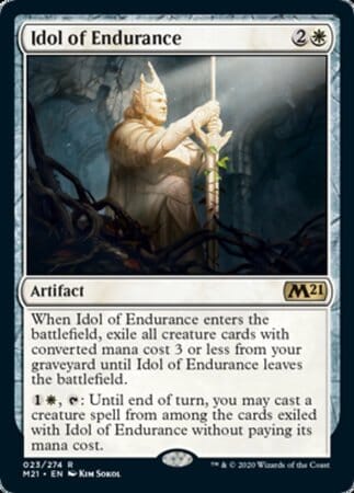 Idol of Endurance [Core Set 2021] MTG Single Magic: The Gathering  | Multizone: Comics And Games