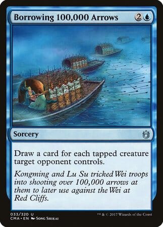 Borrowing 100,000 Arrows [Commander Anthology] MTG Single Magic: The Gathering  | Multizone: Comics And Games