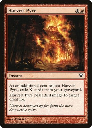 Harvest Pyre [Innistrad] MTG Single Magic: The Gathering  | Multizone: Comics And Games