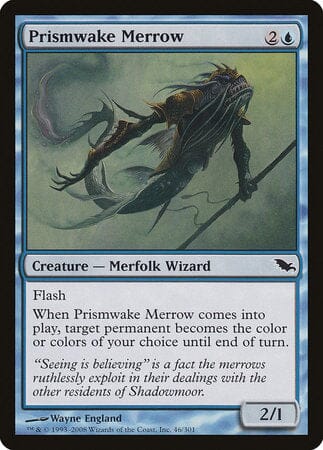 Prismwake Merrow [Shadowmoor] MTG Single Magic: The Gathering  | Multizone: Comics And Games