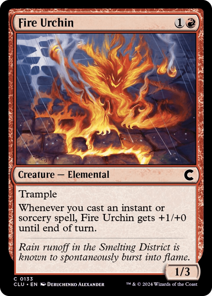 Fire Urchin [Ravnica: Clue Edition] MTG Single Magic: The Gathering  | Multizone: Comics And Games