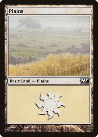 Plains (232) [Magic 2011] MTG Single Magic: The Gathering  | Multizone: Comics And Games