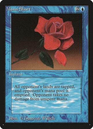 Mana Short [Limited Edition Beta] MTG Single Magic: The Gathering  | Multizone: Comics And Games