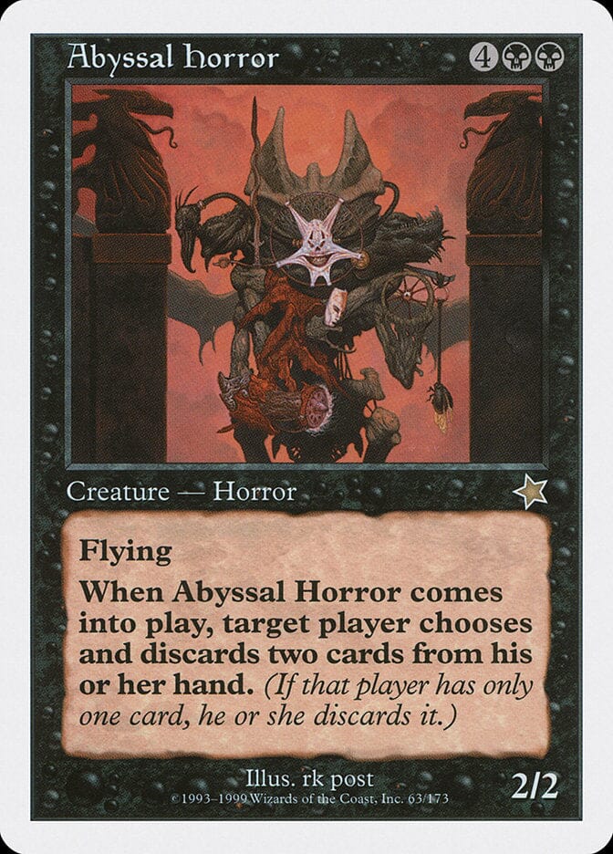 Abyssal Horror [Starter 1999] MTG Single Magic: The Gathering  | Multizone: Comics And Games
