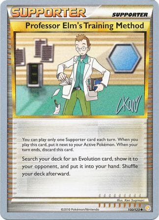 Professor Elm's Training Method (100/123) (Reshiphlosion - Christopher Kan) [World Championships 2011] Pokemon Single Pokémon  | Multizone: Comics And Games