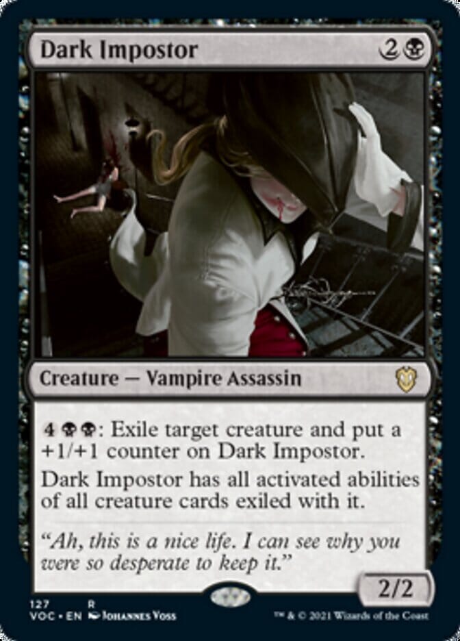 Dark Impostor [Innistrad: Crimson Vow Commander] MTG Single Magic: The Gathering  | Multizone: Comics And Games