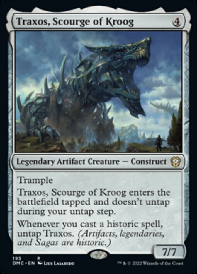 Traxos, Scourge of Kroog [Dominaria United Commander] MTG Single Magic: The Gathering  | Multizone: Comics And Games