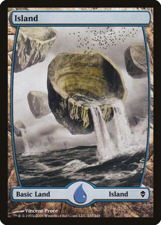 Island (237) - Full Art [Zendikar] MTG Single Magic: The Gathering  | Multizone: Comics And Games