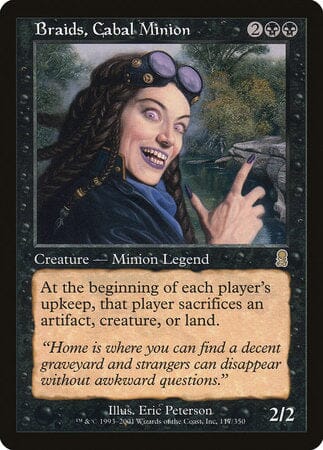 Braids, Cabal Minion [Odyssey] MTG Single Magic: The Gathering  | Multizone: Comics And Games