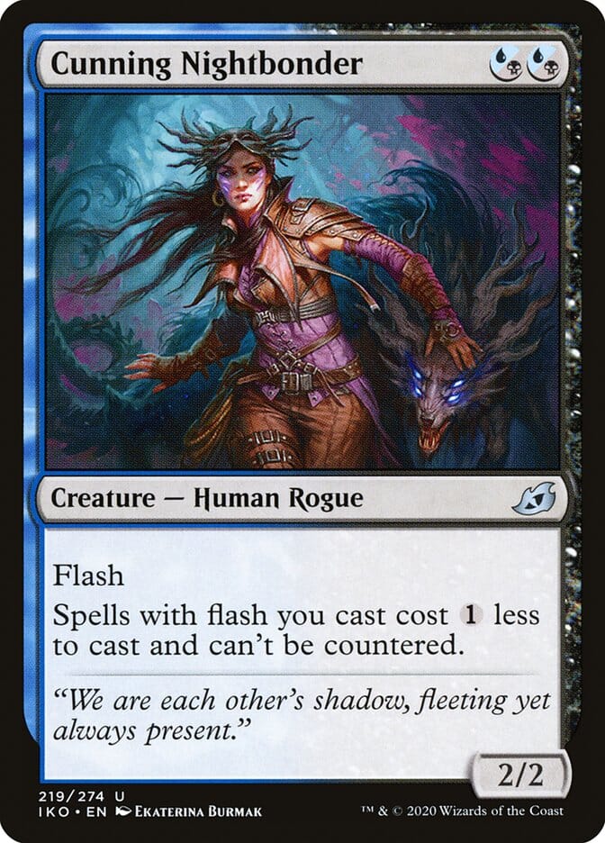 Cunning Nightbonder [Ikoria: Lair of Behemoths] MTG Single Magic: The Gathering  | Multizone: Comics And Games