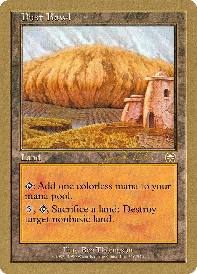 Dust Bowl (Janosch Kuhn) [World Championship Decks 2000] MTG Single Magic: The Gathering  | Multizone: Comics And Games