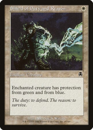 Shield of Duty and Reason [Apocalypse] MTG Single Magic: The Gathering  | Multizone: Comics And Games