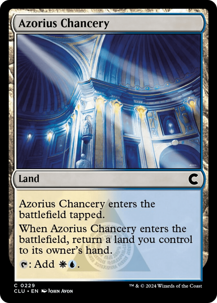 Azorius Chancery [Ravnica: Clue Edition] MTG Single Magic: The Gathering  | Multizone: Comics And Games