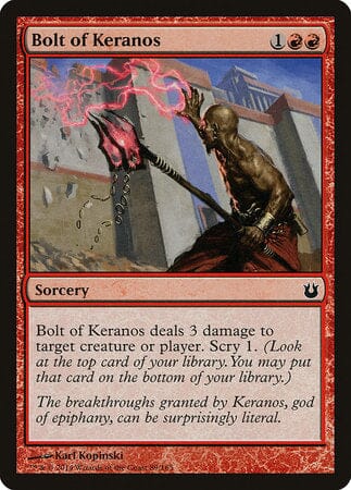 Bolt of Keranos [Born of the Gods] MTG Single Magic: The Gathering  | Multizone: Comics And Games