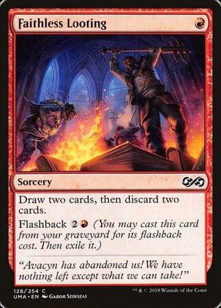 Faithless Looting [Ultimate Masters] MTG Single Magic: The Gathering  | Multizone: Comics And Games