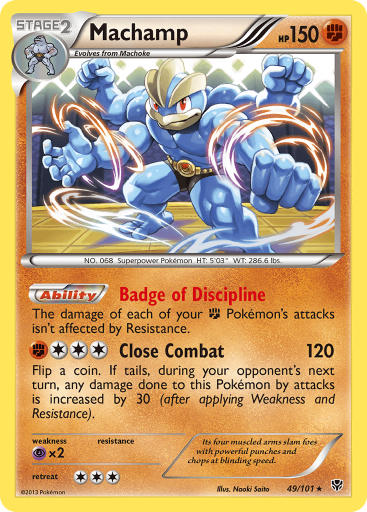 Machamp (49/101) [Black & White: Plasma Blast] Pokemon Single Pokémon  | Multizone: Comics And Games