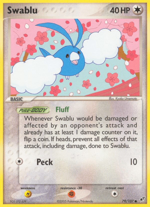 Swablu (79/107) [EX: Deoxys] Pokemon Single Pokémon  | Multizone: Comics And Games