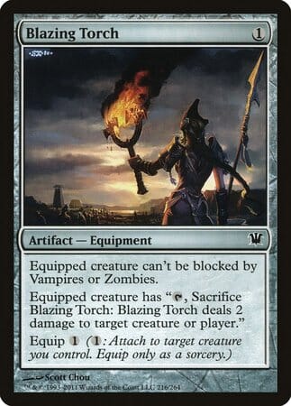 Blazing Torch [Innistrad] MTG Single Magic: The Gathering  | Multizone: Comics And Games