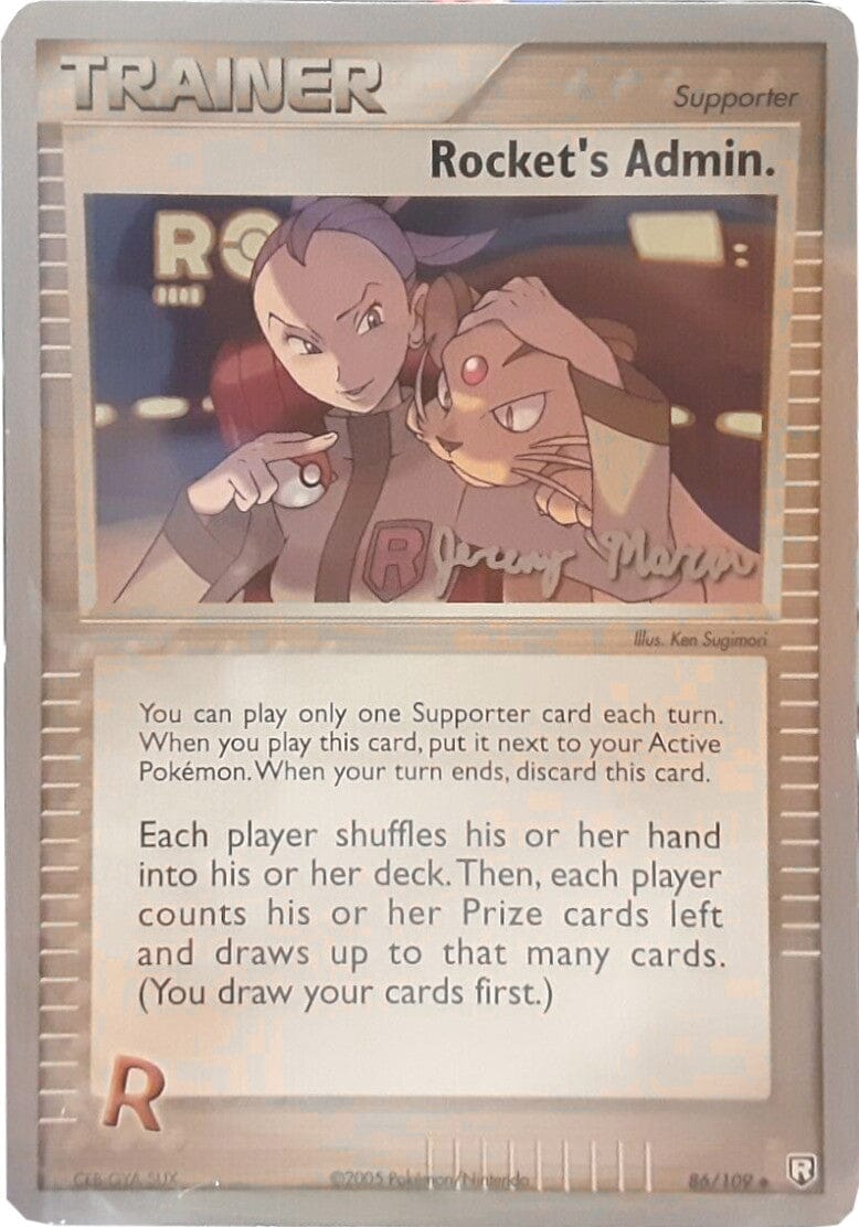 Rocket's Admin. (86/109) (Queendom - Jeremy Maron) [World Championships 2005] Pokemon Single Pokémon  | Multizone: Comics And Games