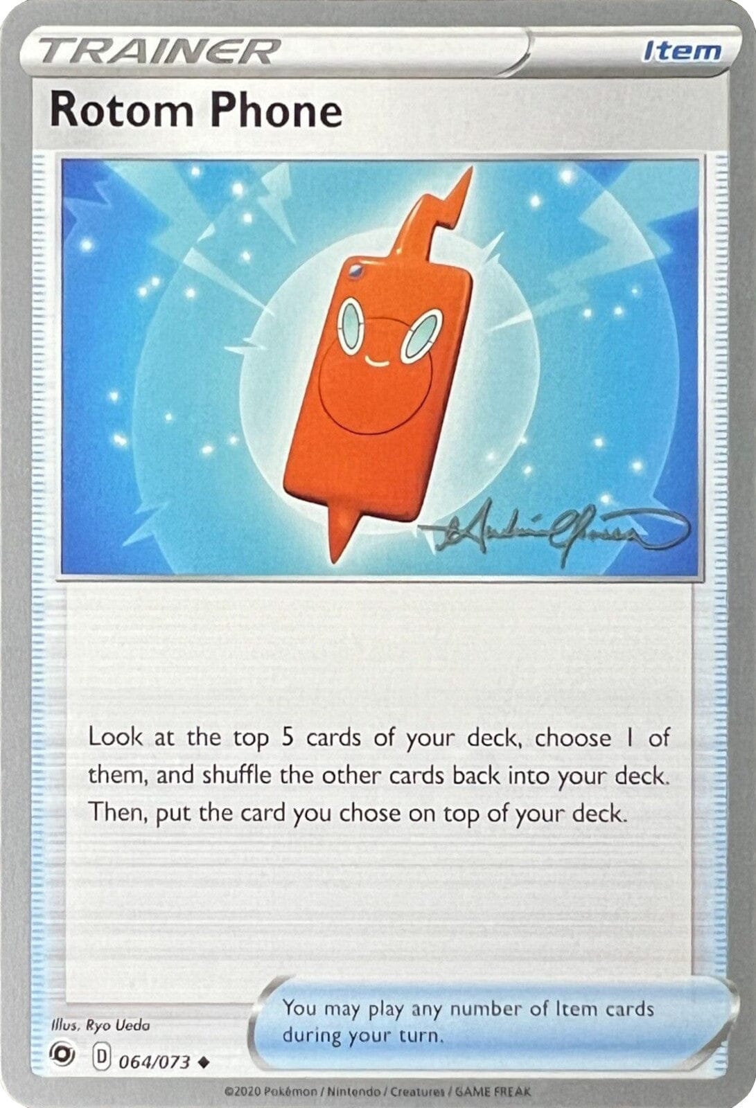 Rotom Phone (064/073) (The Shape of Mew - Andre Chiasson) [World Championships 2022] Pokemon Single Pokémon  | Multizone: Comics And Games