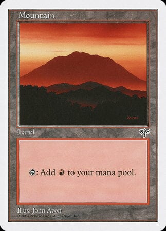 Mountain (Mirage) [Anthologies] MTG Single Magic: The Gathering  | Multizone: Comics And Games