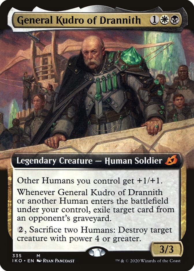 General Kudro of Drannith (Extended Art) [Ikoria: Lair of Behemoths] MTG Single Magic: The Gathering  | Multizone: Comics And Games