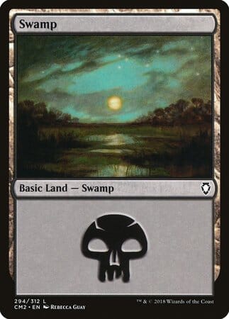 Swamp (294) [Commander Anthology Volume II] MTG Single Magic: The Gathering  | Multizone: Comics And Games