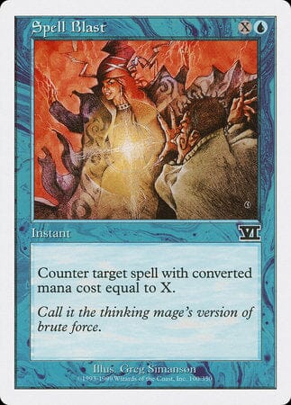 Spell Blast [Classic Sixth Edition] MTG Single Magic: The Gathering  | Multizone: Comics And Games