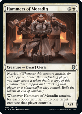 Hammers of Moradin [Commander Legends: Battle for Baldur's Gate] MTG Single Magic: The Gathering  | Multizone: Comics And Games