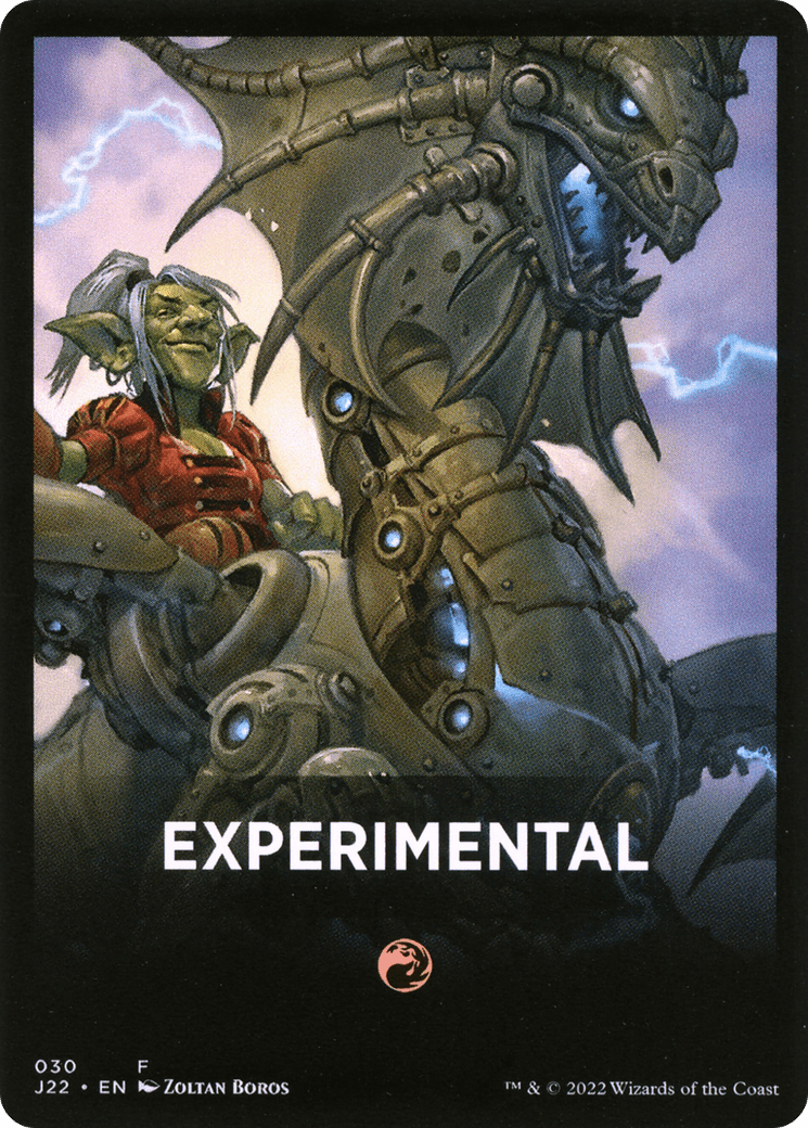 Experimental Theme Card [Jumpstart 2022 Front Cards] MTG Single Magic: The Gathering  | Multizone: Comics And Games