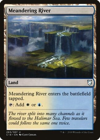 Meandering River [Commander 2018] MTG Single Magic: The Gathering  | Multizone: Comics And Games
