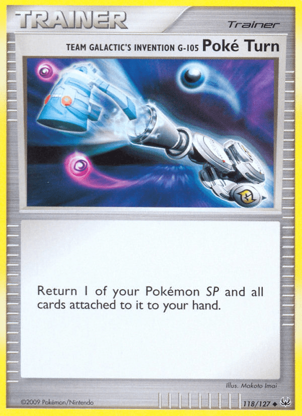 Team Galactic's Invention G-105 Poke Turn (118/127) [Platinum: Base Set] Pokemon Single Pokémon  | Multizone: Comics And Games