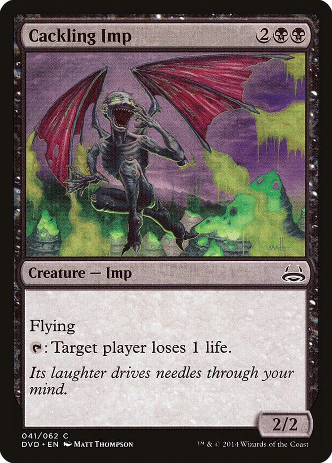 Cackling Imp (Divine vs. Demonic) [Duel Decks Anthology] MTG Single Magic: The Gathering  | Multizone: Comics And Games
