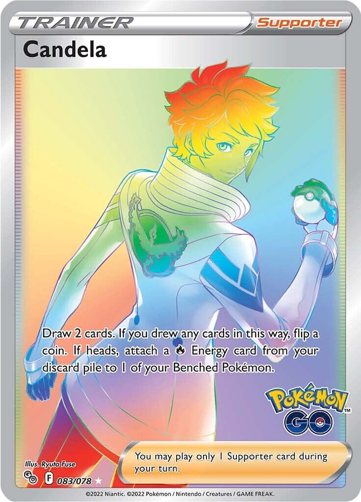 Candela (083/078) [Pokémon GO] Pokemon Single Pokémon  | Multizone: Comics And Games