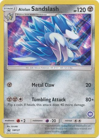 Alolan Sandslash (SM127) (Deck Exclusive #30) [Sun & Moon: Trainer Kit - Alolan Sandslash] Pokemon Single Pokémon  | Multizone: Comics And Games