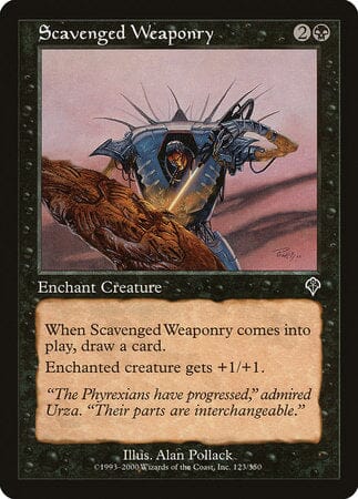 Scavenged Weaponry [Invasion] MTG Single Magic: The Gathering  | Multizone: Comics And Games