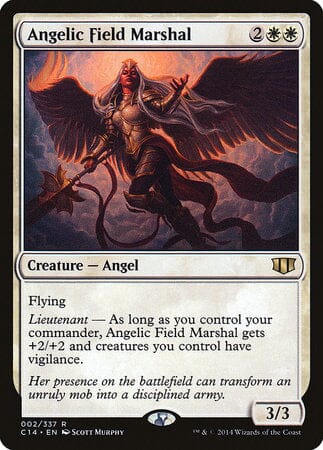 Angelic Field Marshal [Commander 2014] MTG Single Magic: The Gathering  | Multizone: Comics And Games