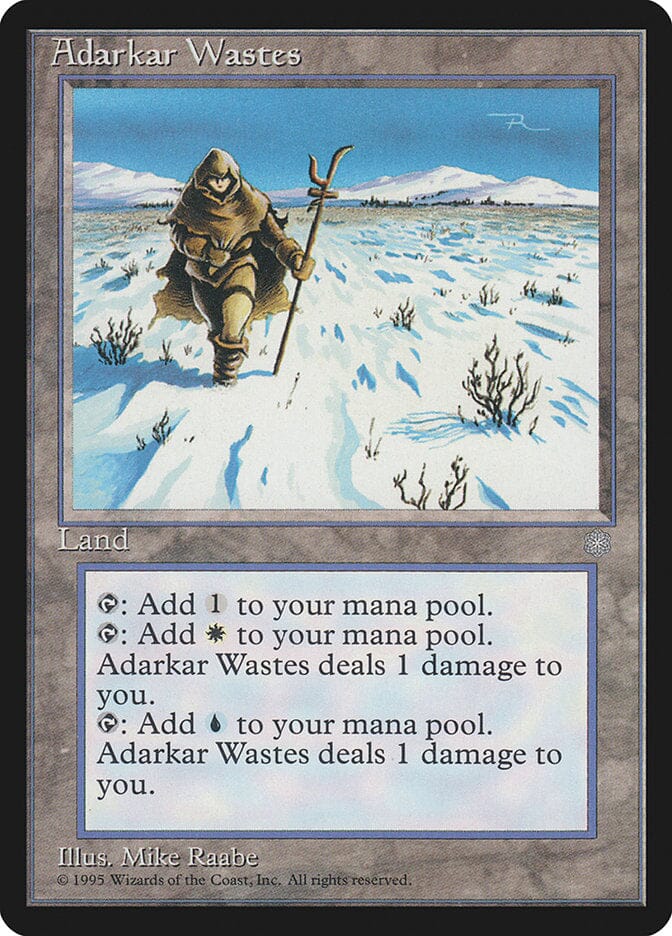 Adarkar Wastes [Ice Age] MTG Single Magic: The Gathering  | Multizone: Comics And Games