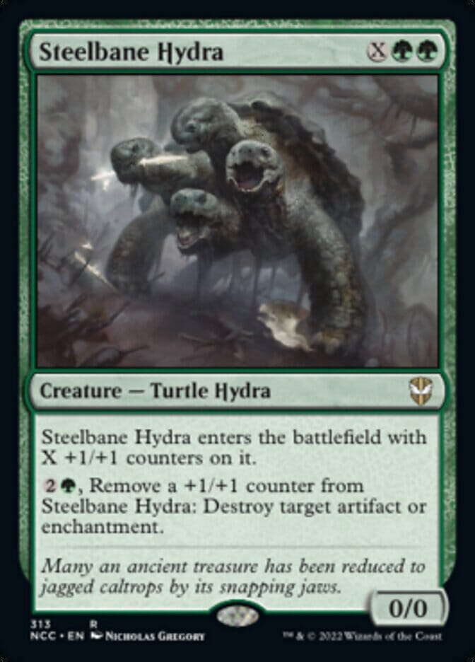 Steelbane Hydra [Streets of New Capenna Commander] MTG Single Magic: The Gathering  | Multizone: Comics And Games