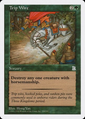 Trip Wire [Portal Three Kingdoms] MTG Single Magic: The Gathering  | Multizone: Comics And Games