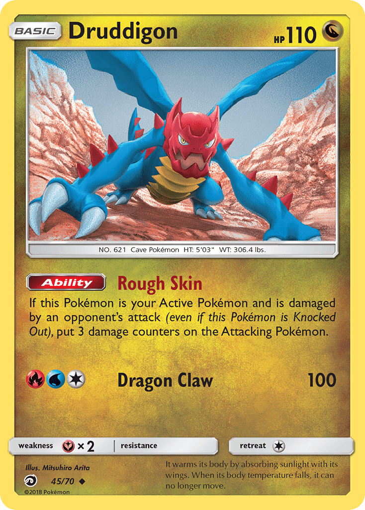 Druddigon (45/70) [Sun & Moon: Dragon Majesty] Pokemon Single Pokémon  | Multizone: Comics And Games