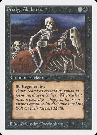 Drudge Skeletons [Unlimited Edition] MTG Single Magic: The Gathering  | Multizone: Comics And Games