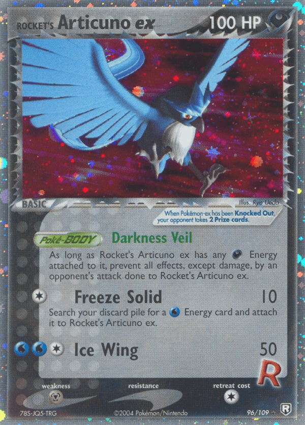 Rocket's Articuno ex (96/109) [EX: Team Rocket Returns] Pokemon Single Pokémon  | Multizone: Comics And Games
