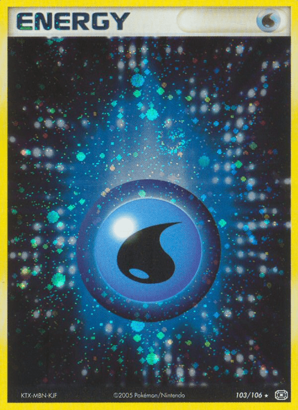 Water Energy (103/106) [EX: Emerald] Pokemon Single Pokémon  | Multizone: Comics And Games