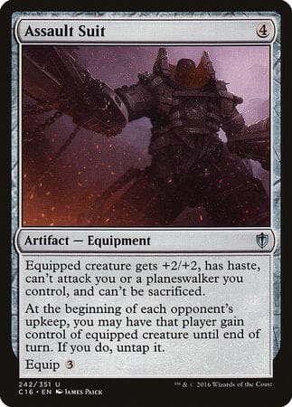 Assault Suit [Commander 2016] MTG Single Magic: The Gathering  | Multizone: Comics And Games