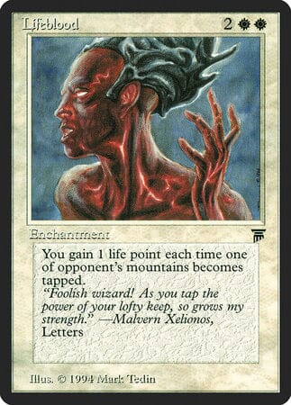 Lifeblood [Legends] MTG Single Magic: The Gathering  | Multizone: Comics And Games