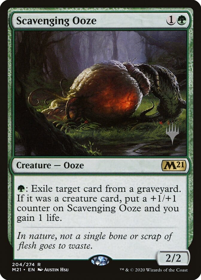 Scavenging Ooze (Promo Pack) [Core Set 2021 Promos] MTG Single Magic: The Gathering  | Multizone: Comics And Games