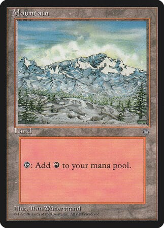 Mountain (340) [Ice Age] MTG Single Magic: The Gathering  | Multizone: Comics And Games